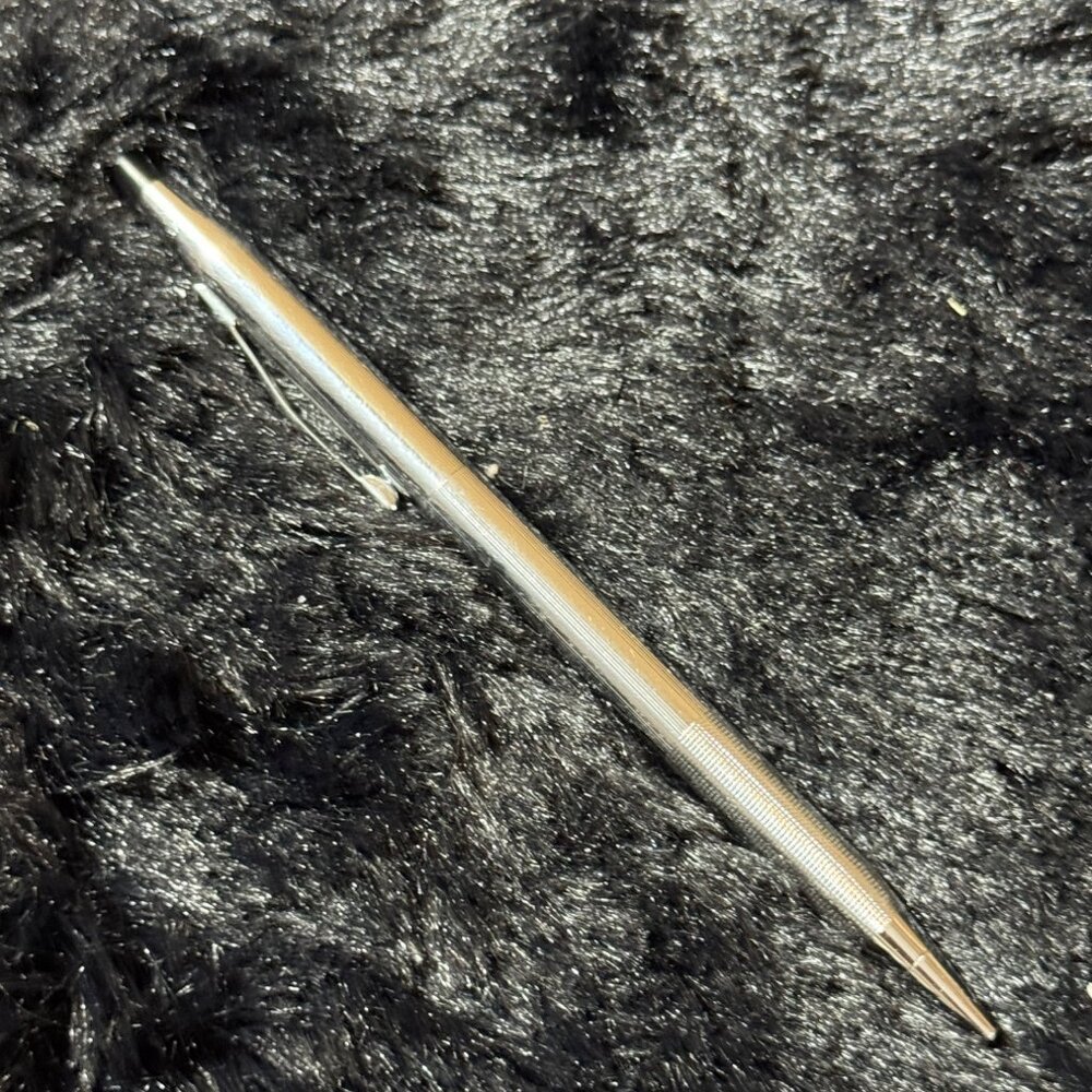 Vintage Cross Jotter Stainless Steel Ballpoint Pen Made In USA
